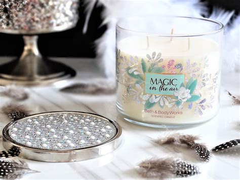 bath and body works magic in the air|magic in the air candle.